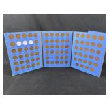 1941-1962 Lincoln Pennies Folder w/ Steelies