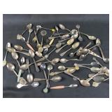 Large Collection of Antique & Vintage Spoons