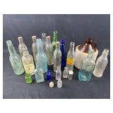 Collection of Antique Soda & Medicine Bottles