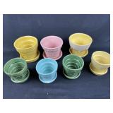 Set of McCoy, U.S.A. Pottery Planters