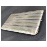 Large Vintage Silver & Gold Cigarette Case