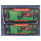 Texaco Car Banks, Still in Boxes, After 1925 Truck