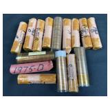 (15) Rolls of Lincoln Copper Pennies, BU