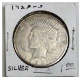 1923-S Peace Silver Dollar, U.S. $1 Coin