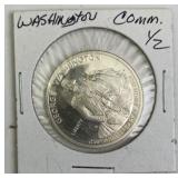 90% Silver Washington Commemorative Half Dollar