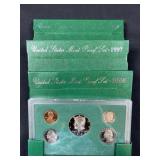 1994, 95, 97, 98 Proof Coin Sets, U.S.