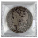 1890-O Morgan Silver Dollar, U.S. $1 Coin