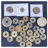 Collection of Old Chinese Coins, Nice Value