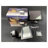 Solar Powered Floodlight, Unused in Box
