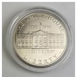 1992 White House Silver Dollar