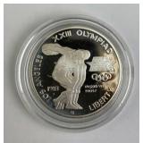 1983 LA Olympics Silver Dollar
