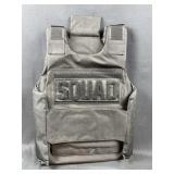 SQUAD Plate Carrier w/ Shark Patch, No Plates