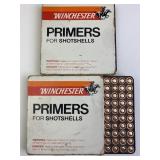 (2) Boxes Winchester Shotgun Primers, No Ship