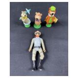Assorted 1980 Toys, Yogi, Cowboy & More