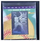 1991 Sealed Knoblauch Rookie of the Year Holo