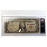1935-A Hawaii WWII Emergency Note, U.S. $1