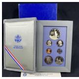 1986 Prestige Proof Coin Set w/ Silver Dollar
