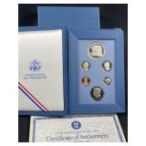 1987 Prestige Proof Coin Set w/ Silver Dollar