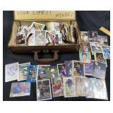 Retro Sports Cards Collection w/ Case
