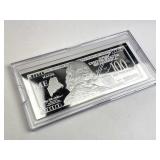 1oz Silver $100 Bill Style Bar, ME Maine