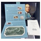 Ben Franklin Coin & Chronicles Set: Silver/Stamps