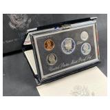 1993 Premier Silver Proof Coin Set, U.S.