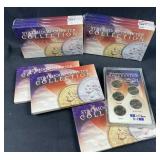 2004, 05, 06 P,D + Gold Plate Quarter Sets 45 Coin