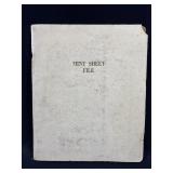 Mint Sheet File Full of World Stamps