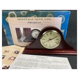 Heritage Mint Timepiece, Napoleon Clock, Works