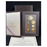 1989 Prestige Proof Coin Set w/ Silver Dollar
