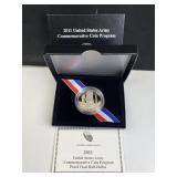 2011 Army Proof Half Dollar