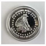 1oz Prospector Silver Round, ANA Money Show