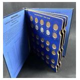 Partial Lincoln Cents Collection in Whitman Album