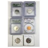 ICG Graded Silver State Quarters & More
