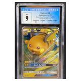 Pokemon Raichu GX Mint 9 CGC w/ Subgrades