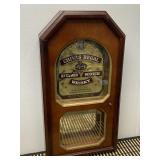 Chivas Regal Wooden Whiskey Clock