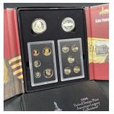 2006 Legacy Set w/ (2) Silver Commem. Dollars