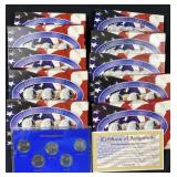 1999-2008 Philly 50 State Quarters (10 Boxes)