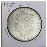 1885-O Morgan Silver Dollar, U.S. $1 Coin