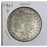 1901-O Morgan Silver Dollar, U.S. $1 Coin