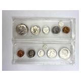 1964 P,D Mint Coin Set, Lots of Silver