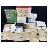 Assorted Vintage Stamps Collection Grab Bag