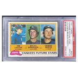 1981 Topps Yankees Future Stars, Mint 9 PSA