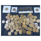Assorted Wheat Cents Collection, Most 1910s-30s