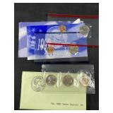 1980, 1999 U.S. Susan B Anthony Mint Sets
