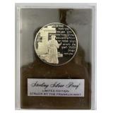 Sterling Silver Proof, Religious Theme, ~1oz