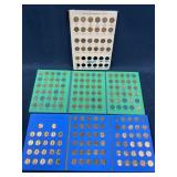 (3) Partial Sets of BU Lincoln Memorial Cents