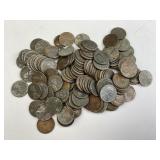 1943 WWII Emergency Steel Issue Wheat Cents