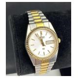 Ladies Seiko Dress Watch, Two-Tone Stainless