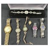 Assorted Vintage Ladies Watches, As-Is